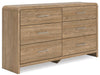 Gramburg Six Drawer Dresser - alternate view 2