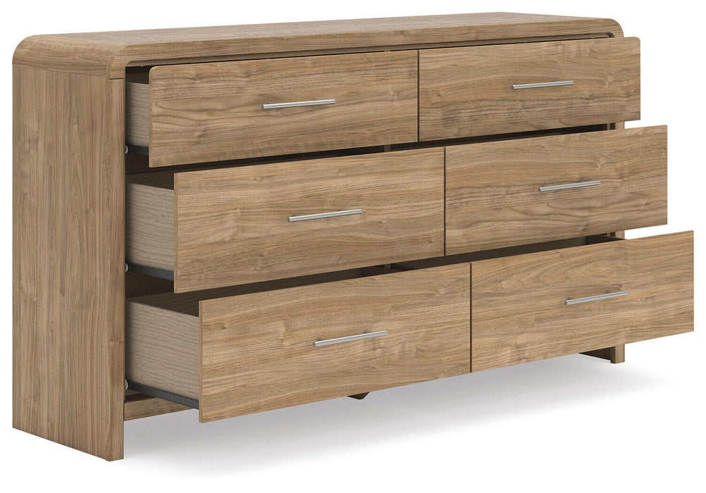Gramburg Six Drawer Dresser - alternate view 4