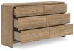 Gramburg Six Drawer Dresser - alternate view 4
