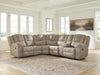 Pearce-Pike 3-Piece Reclining Sectional with Console