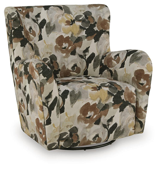 Rowenburg Swivel Glider Accent Chair - alternate view 2