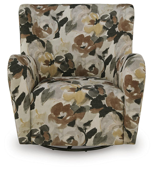 Rowenburg Swivel Glider Accent Chair - alternate view 4
