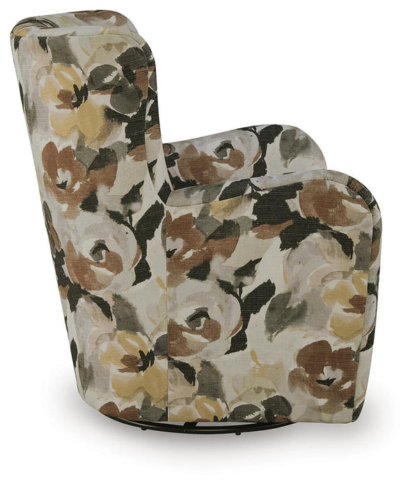Rowenburg Swivel Glider Accent Chair - alternate view 7