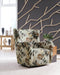 Rowenburg Swivel Glider Accent Chair - alternate view 3