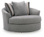 Creston Heights Oversized Swivel Accent Chair - alternate view 2