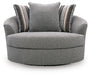 Creston Heights Oversized Swivel Accent Chair - alternate view 3