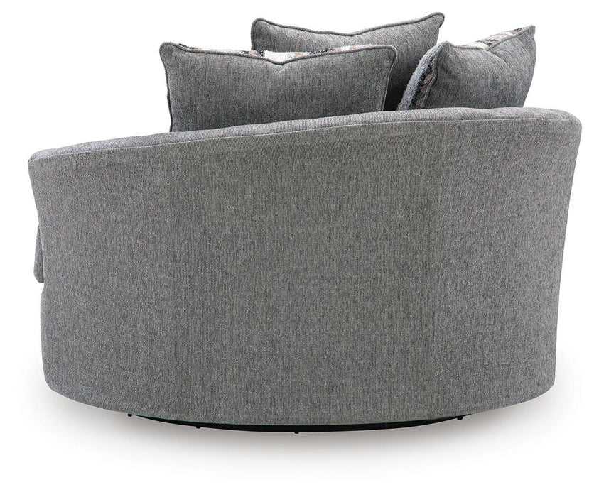 Creston Heights Oversized Swivel Accent Chair - alternate view 4