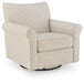Renley Swivel Glider Accent Chair - alternate view 2