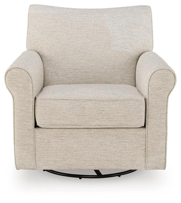 Renley Swivel Glider Accent Chair - alternate view 4