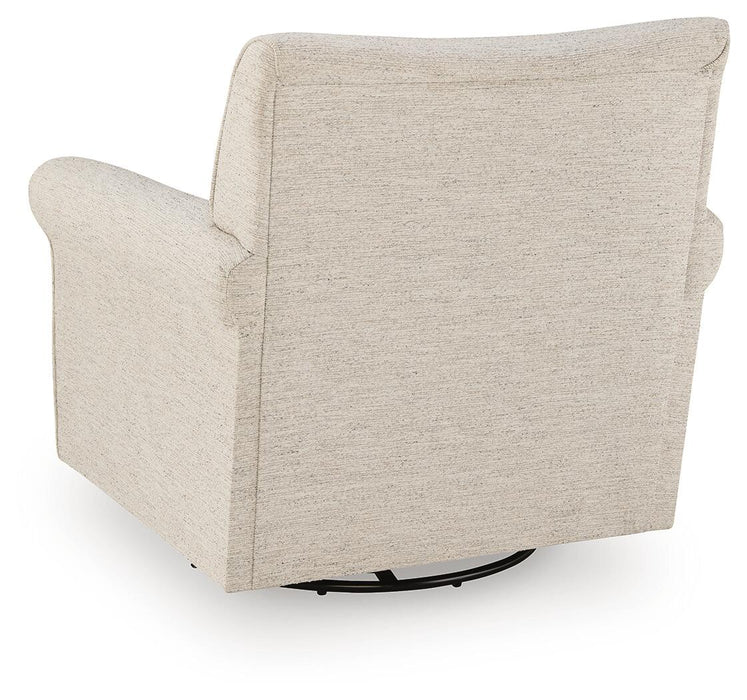 Renley Swivel Glider Accent Chair - alternate view 5