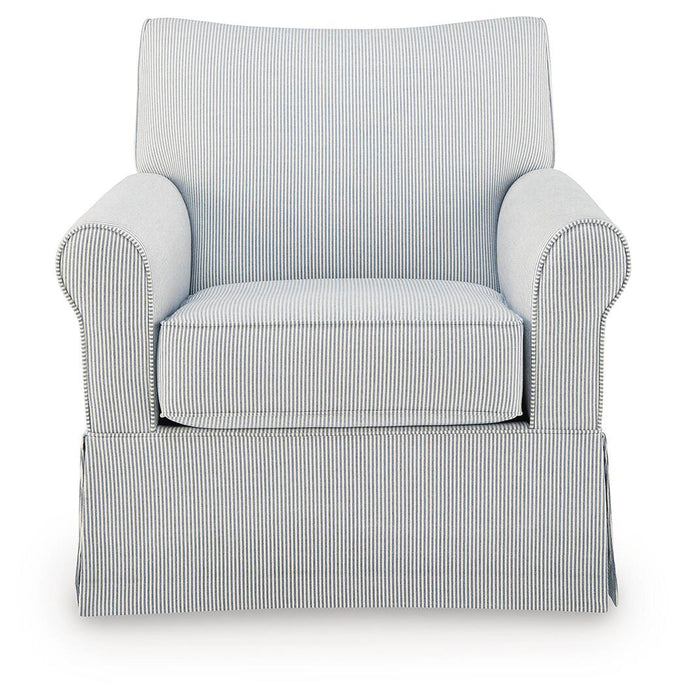Searcy Swivel Glider Accent Chair - alternate view 4
