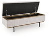 Dettaford Next-Gen Nuvella Storage Bench - alternate view 4