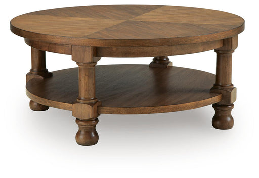 Chadworth Round Cocktail Table - alternate view 2