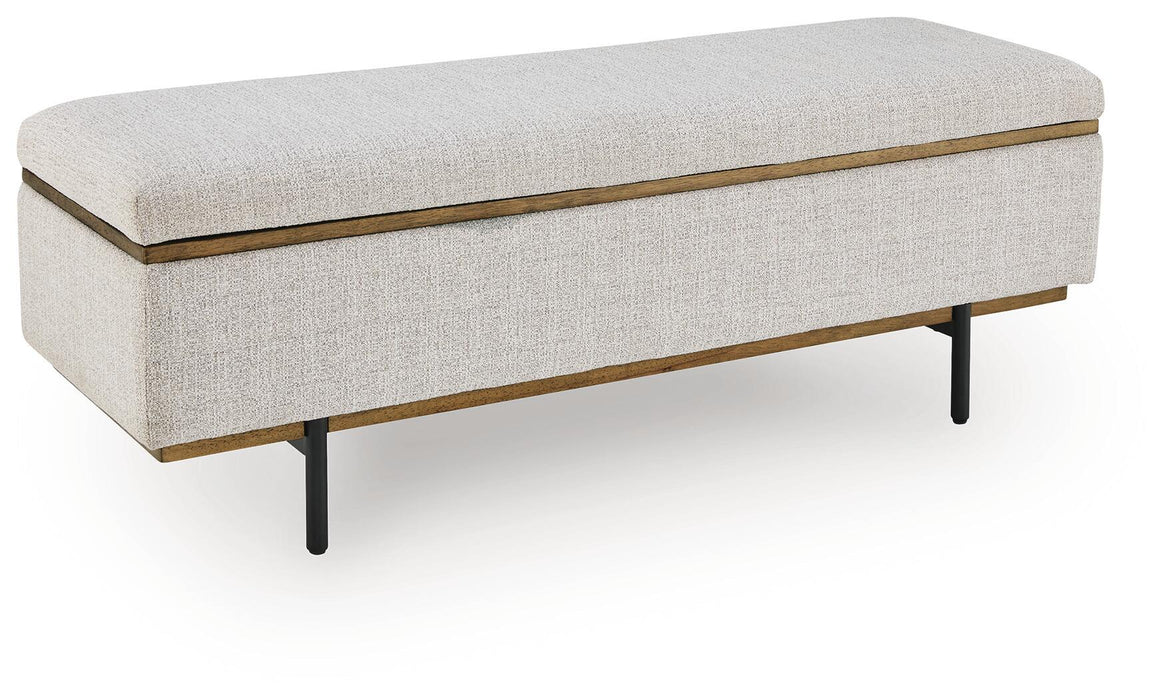 Dettaford Next-Gen Nuvella Storage Bench - alternate view 2