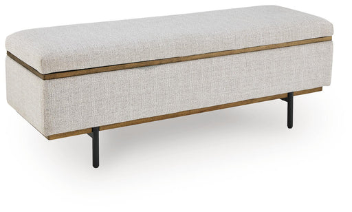 Dettaford Next-Gen Nuvella Storage Bench - alternate view 2