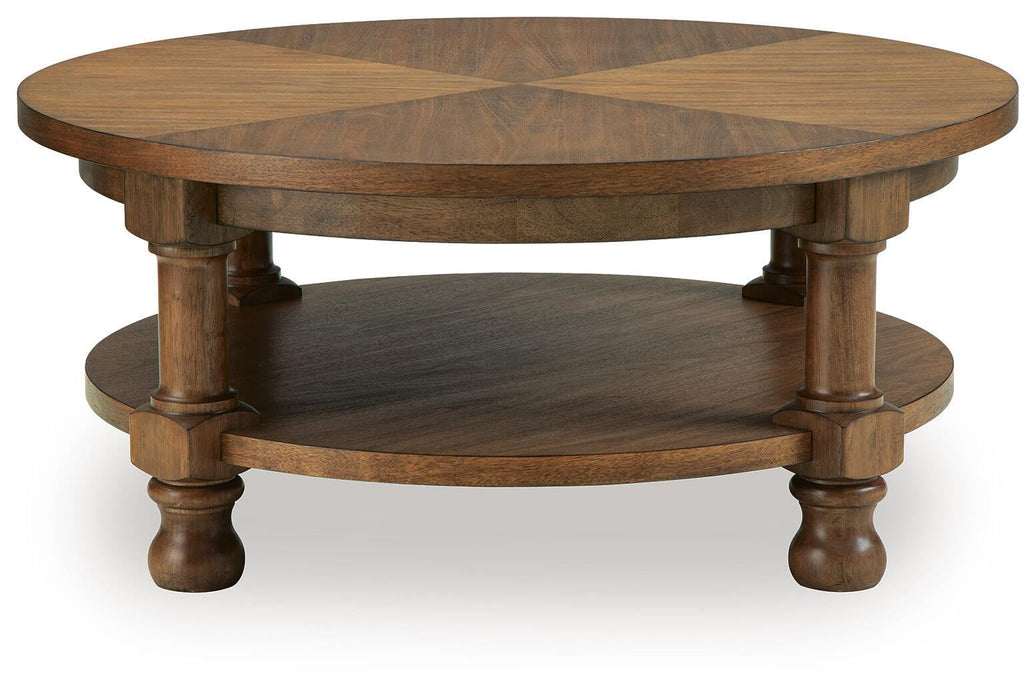 Chadworth Round Cocktail Table - alternate view 3