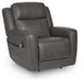 4Z-Tribano Power Lift Recliner - Gray - alternate view 2
