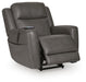 4Z-Tribano Power Lift Recliner - Gray - alternate view 3