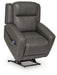 4Z-Tribano Power Lift Recliner - Gray - alternate view 4