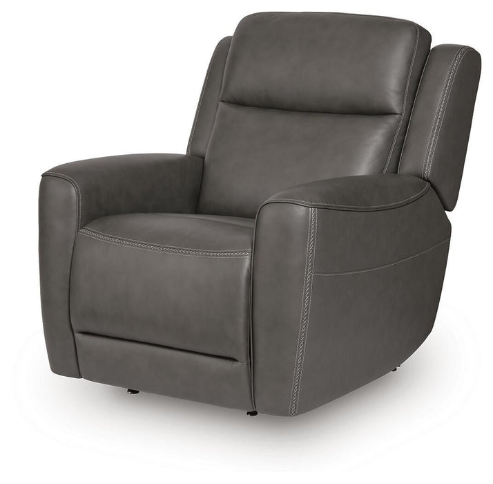4Z-Tribano Power Lift Recliner - Gray - alternate view 6