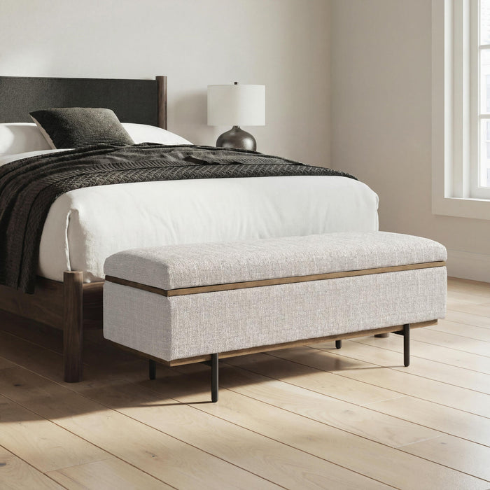 Dettaford Next-Gen Nuvella Storage Bench - alternate view 3