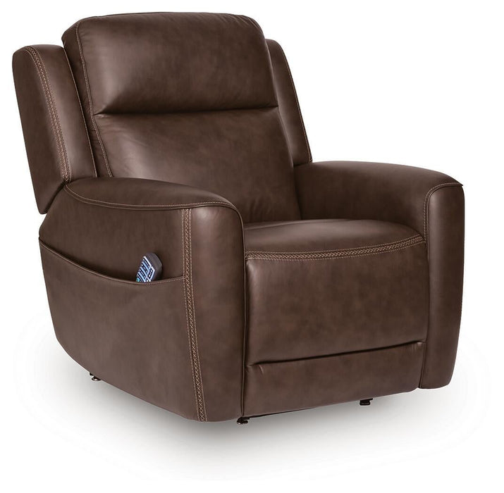 4Z-Tribano Power Lift Recliner - Espresso - alternate view 2