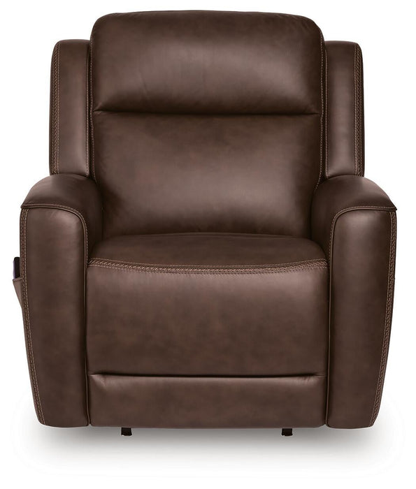 4Z-Tribano Power Lift Recliner - Espresso - alternate view 5