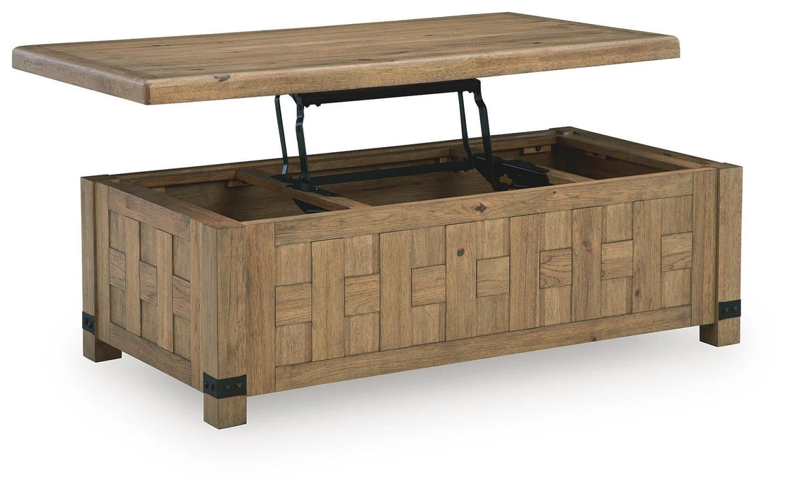 Ridgester Lift Top Cocktail Table - alternate view 3