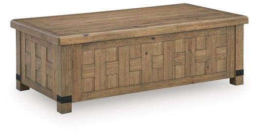 Ridgester Lift Top Cocktail Table - alternate view 2