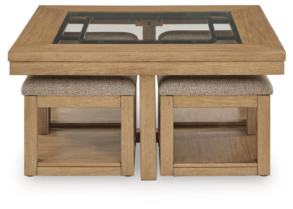 Wittenmyer Cocktail TBL w/4 Stools (5/CN) - alternate view 3