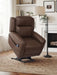 4Z-Tribano Power Lift Recliner - Espresso - alternate view 9