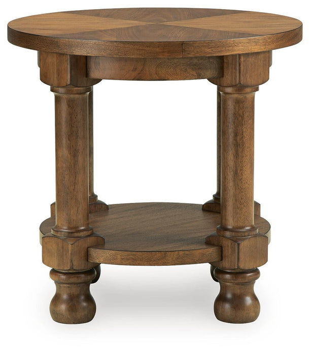 Chadworth Round End Table - alternate view 3