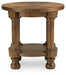 Chadworth Round End Table - alternate view 3
