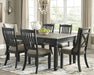 Tyler Creek Dining Table and 6 Chairs - alternate view 2
