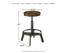 Torjin Counter Height Dining Table and 4 Barstools - alternate view 4