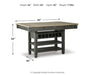 Tyler Creek Counter Height Dining Table and 4 Barstools - alternate view 9