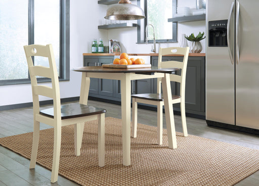 Woodanville Dining Table and 2 Chairs - alternate view 2