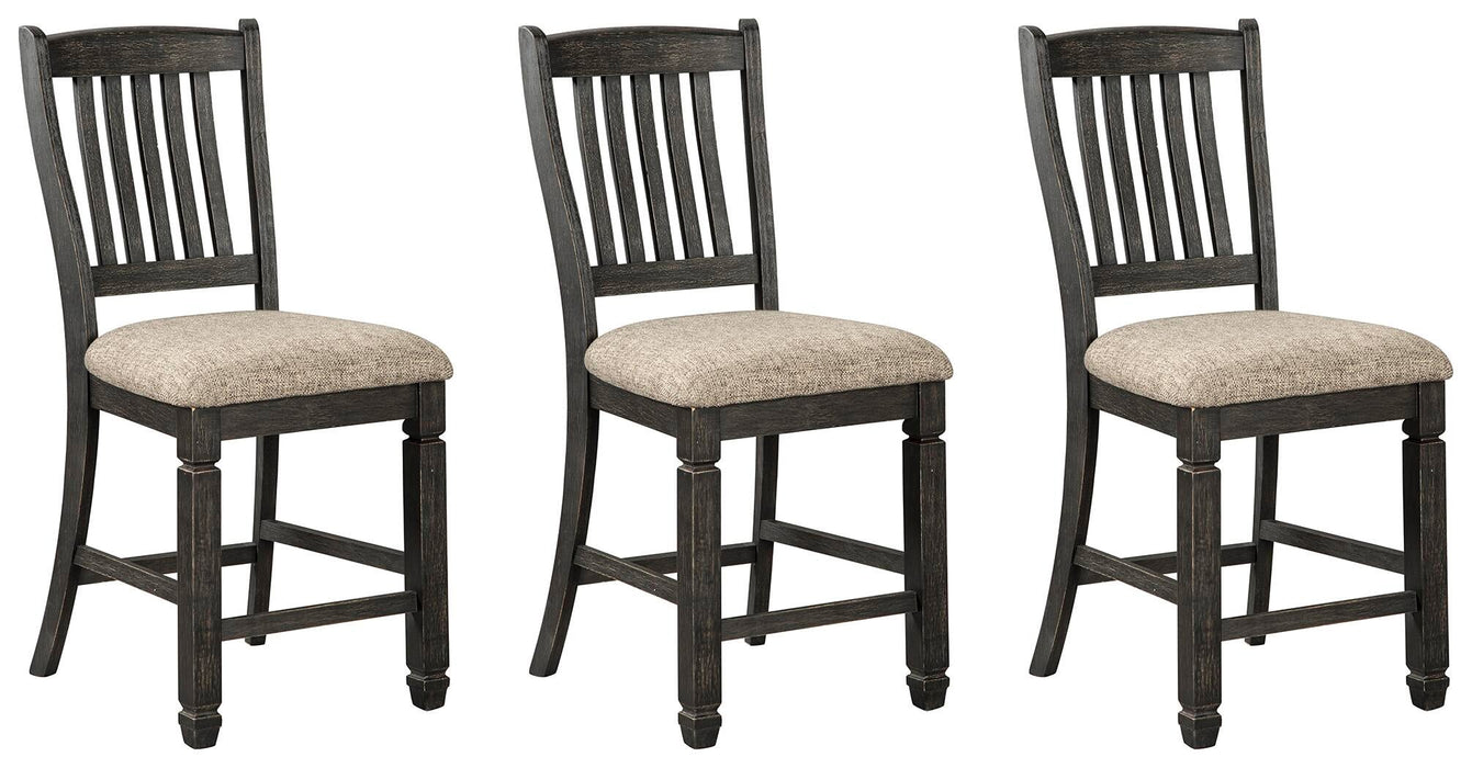 Tyler Creek Counter Height Dining Table and 4 Barstools - alternate view 5