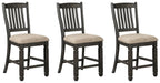 Tyler Creek Counter Height Dining Table and 4 Barstools - alternate view 5