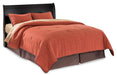 Huey Vineyard Queen Sleigh Headboard Bed with Mirrored Dresser, Chest and Nightstand - alternate view 5