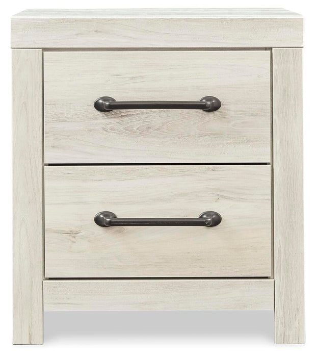 Cambeck King Panel Bed with 4 Storage Drawers with Mirrored Dresser, Chest and Nightstand - alternate view 6