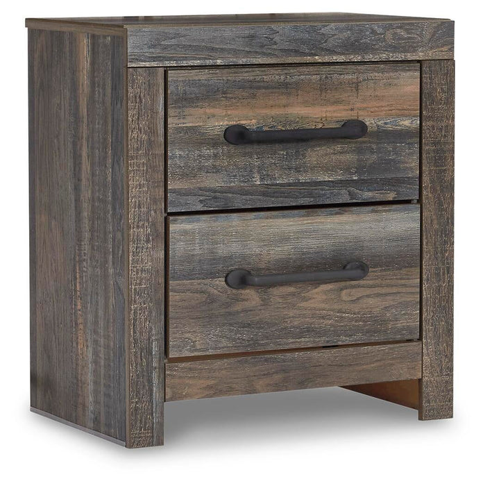 Drystan Full Bookcase Bed with 4 Storage Drawers with Mirrored Dresser, Chest and Nightstand - alternate view 8