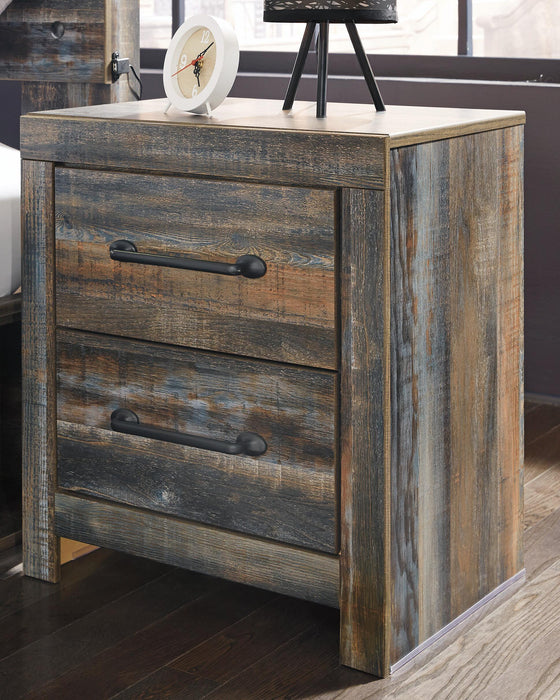 Drystan Full Bookcase Bed with 4 Storage Drawers with Mirrored Dresser, Chest and Nightstand - alternate view 11