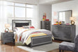 Lodanna Full Panel Bed with Mirrored Dresser, Chest and Nightstand - alternate view 2