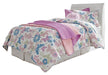 Anarasia Twin Sleigh Headboard, Dresser and Mirror - alternate view 3