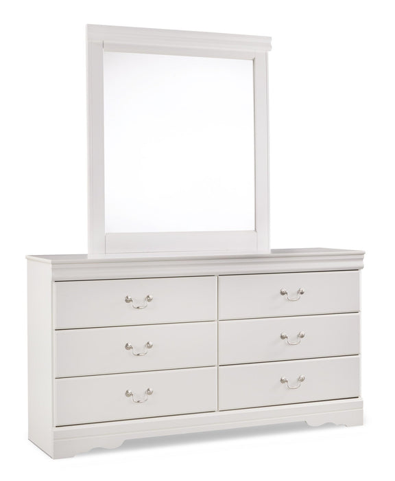 Anarasia Queen Sleigh Headboard, Dresser and Mirror - alternate view 3