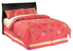 Huey Vineyard Full Sleigh Headboard Bed with Mirrored Dresser, Chest and Nightstand - alternate view 5