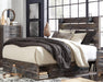 Drystan Queen Panel Bed with 2 Storage Drawers, Dresser, Mirror, Chest and Nightstand - alternate view 2