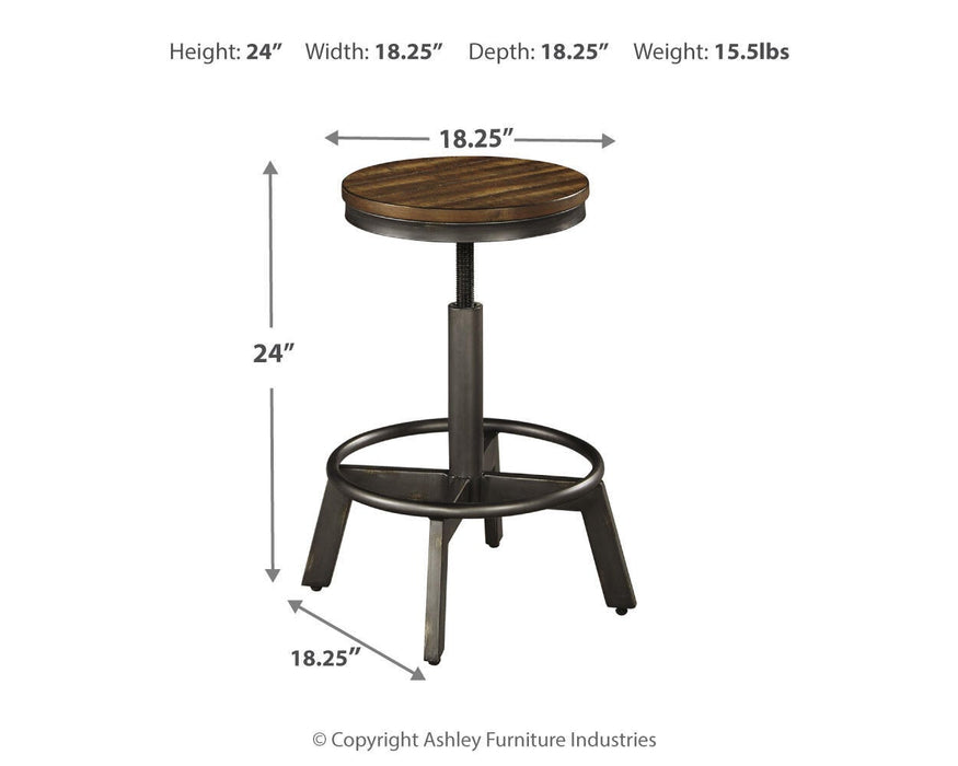 Torjin Counter Height Dining Table and 2 Barstools - alternate view 5