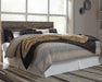Derekson King Panel Headboard Bed with Mirrored Dresser, Chest and Nightstand - alternate view 7